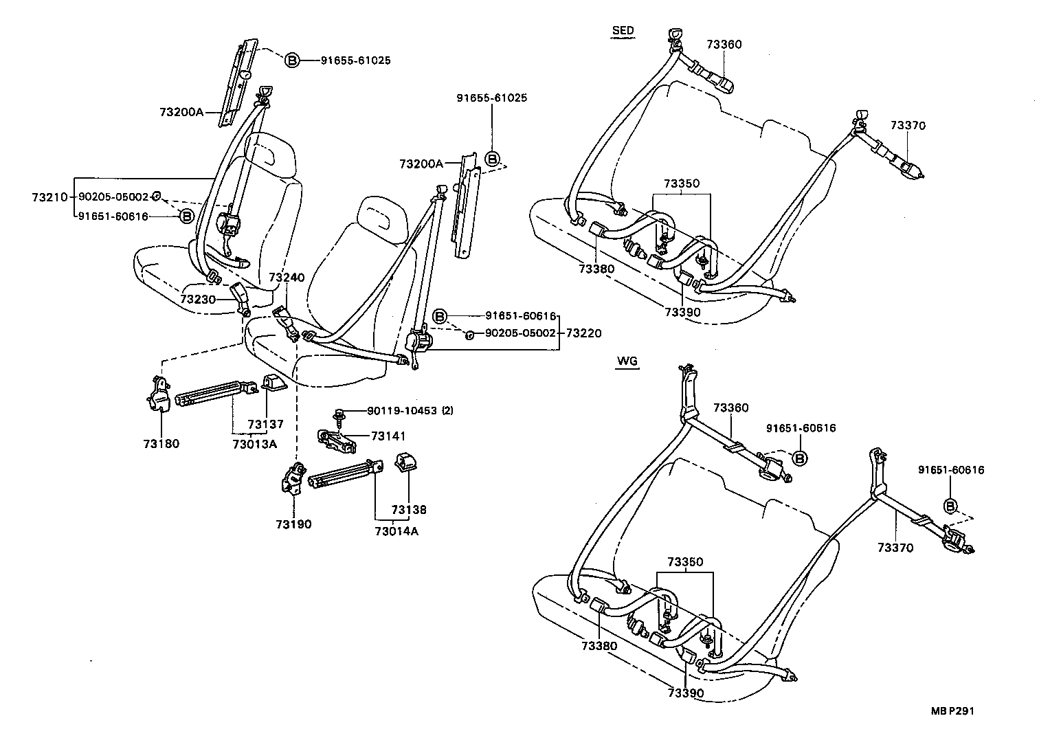  CAMRY |  SEAT BELT CHILD RESTRAINT SEAT