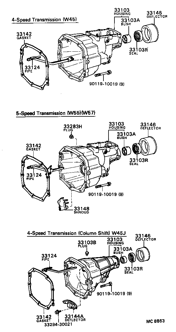  CRESSIDA |  EXTENSION HOUSING MTM