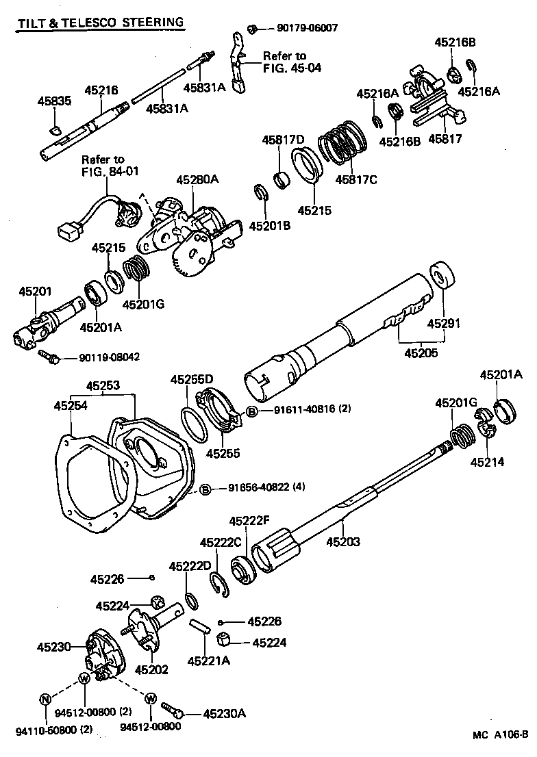  CROWN |  STEERING COLUMN SHAFT