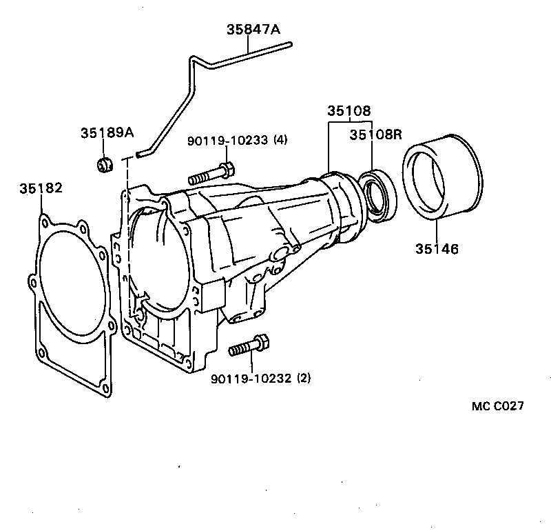  SUPRA |  EXTENSION HOUSING ATM