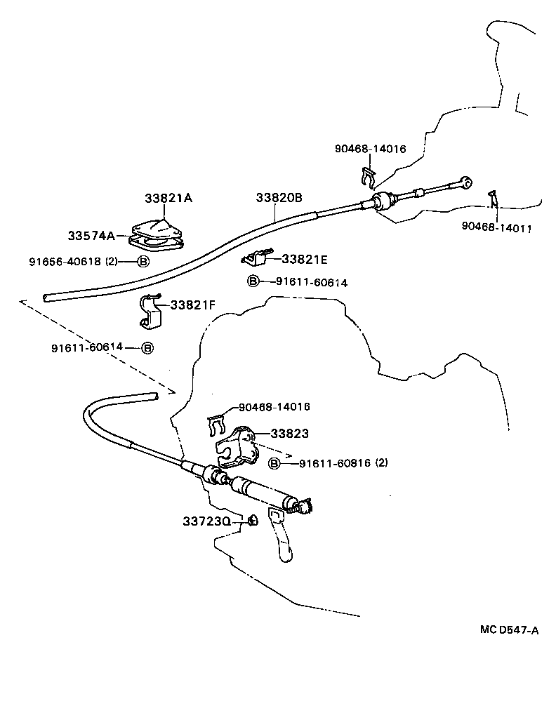  CAMRY |  SHIFT LEVER RETAINER