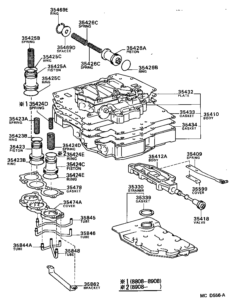  CAMRY |  VALVE BODY OIL STRAINER ATM