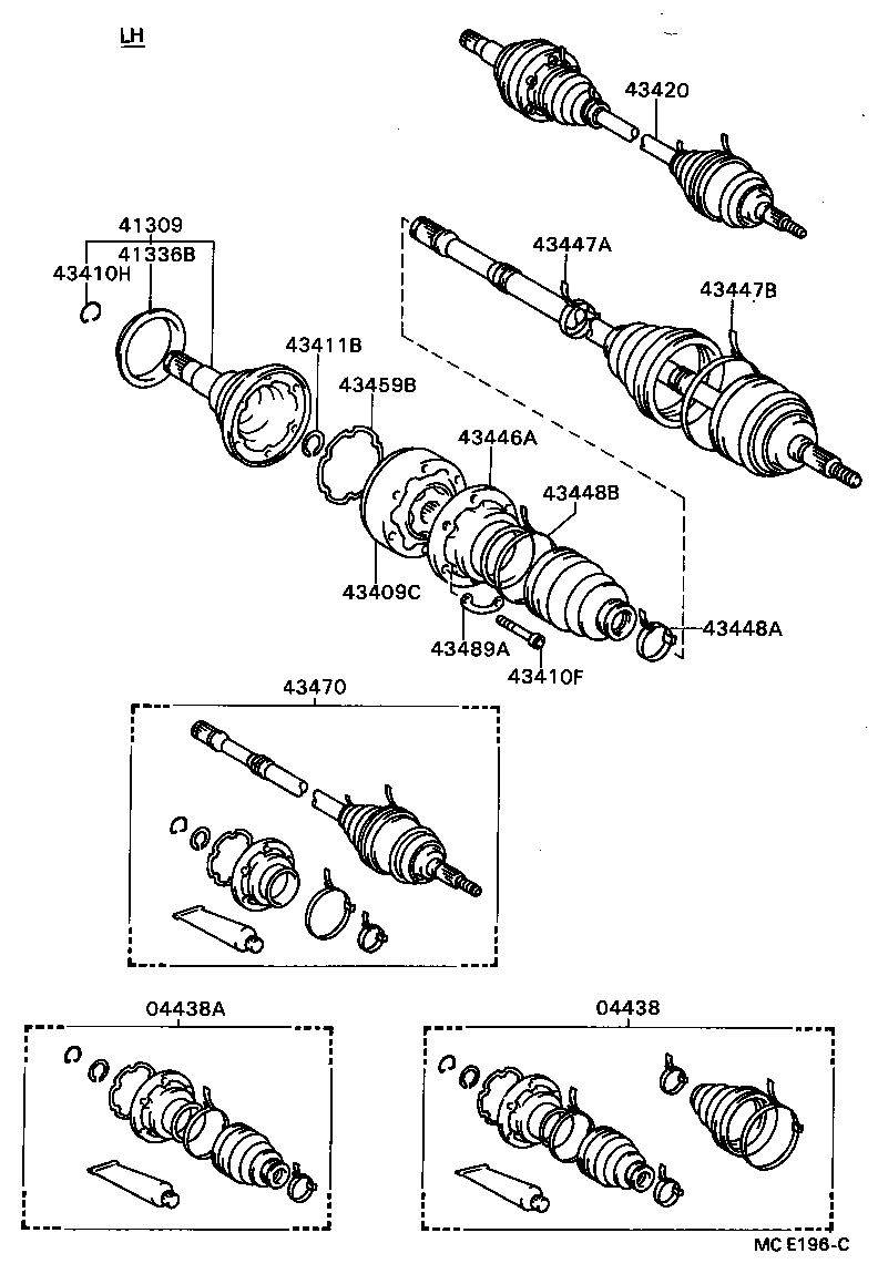  CAMRY |  FRONT DRIVE SHAFT