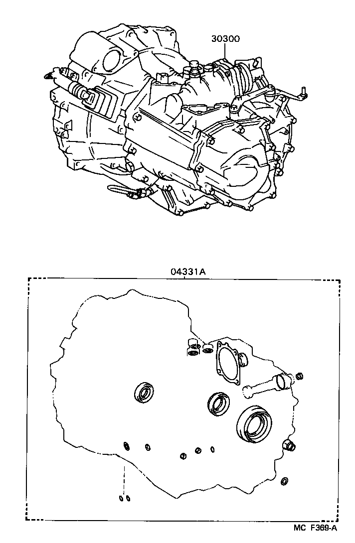CAMRY | TRANSAXLE OR TRANSMISSION ASSY GASKET KIT MTM