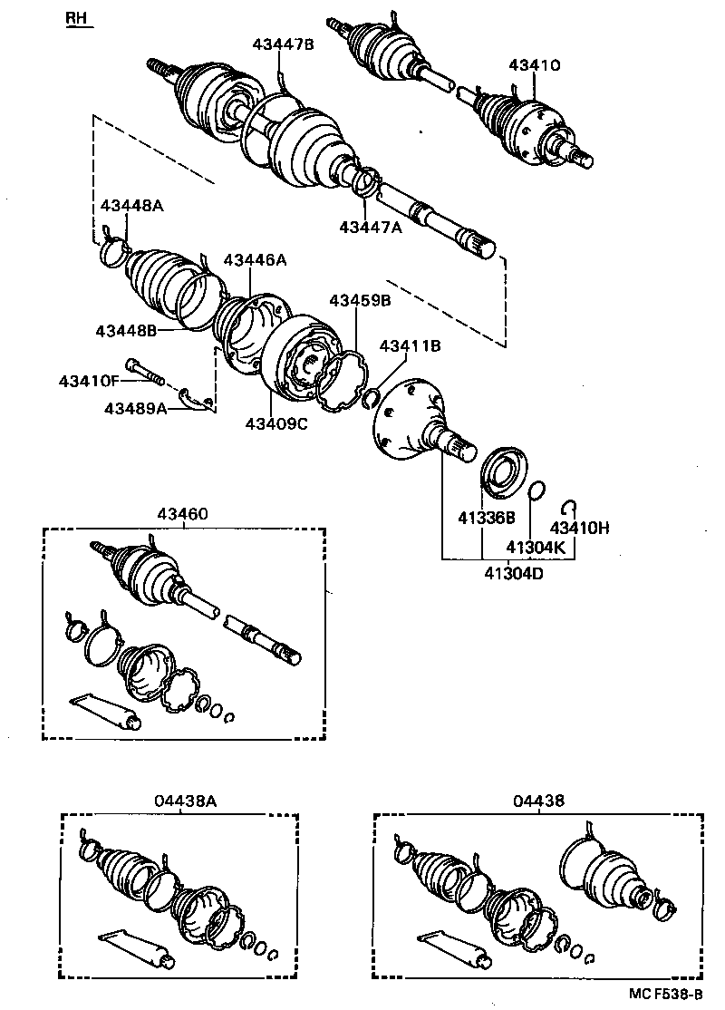  CAMRY |  FRONT DRIVE SHAFT