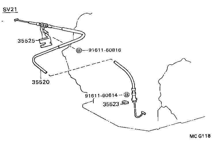  CAMRY |  THROTTLE LINK VALVE LEVER ATM