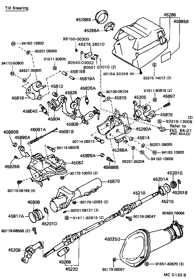  CAMRY JPP |  STEERING COLUMN SHAFT