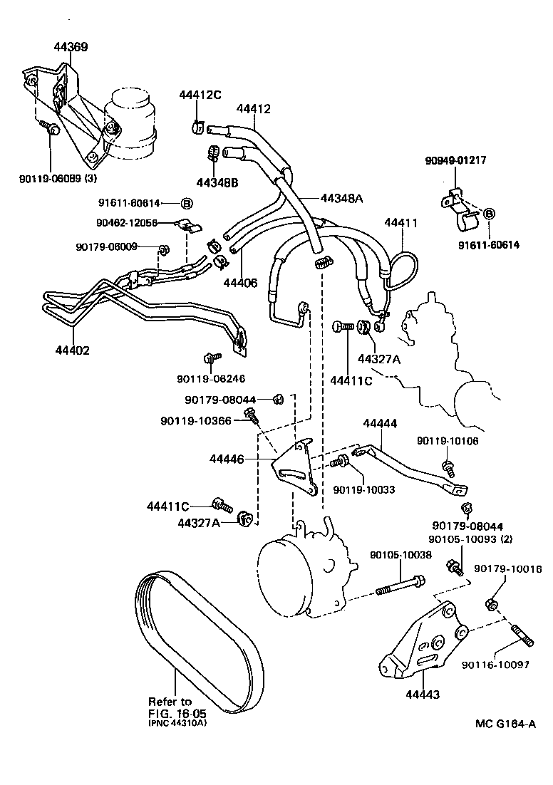  SUPRA |  POWER STEERING TUBE