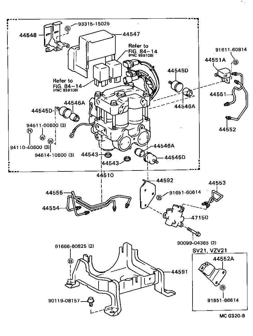  CAMRY |  BRAKE TUBE CLAMP