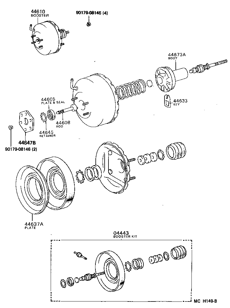  DYNA100 |  BRAKE BOOSTER VACUUM TUBE