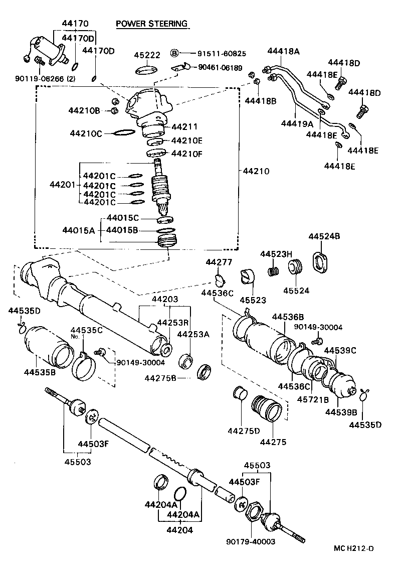  CRESSIDA WAGON |  FRONT STEERING GEAR LINK