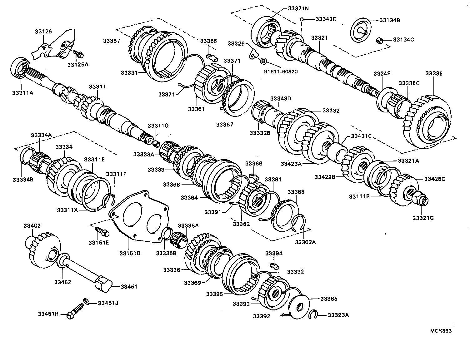  CAMRY |  TRANSMISSION GEAR MTM