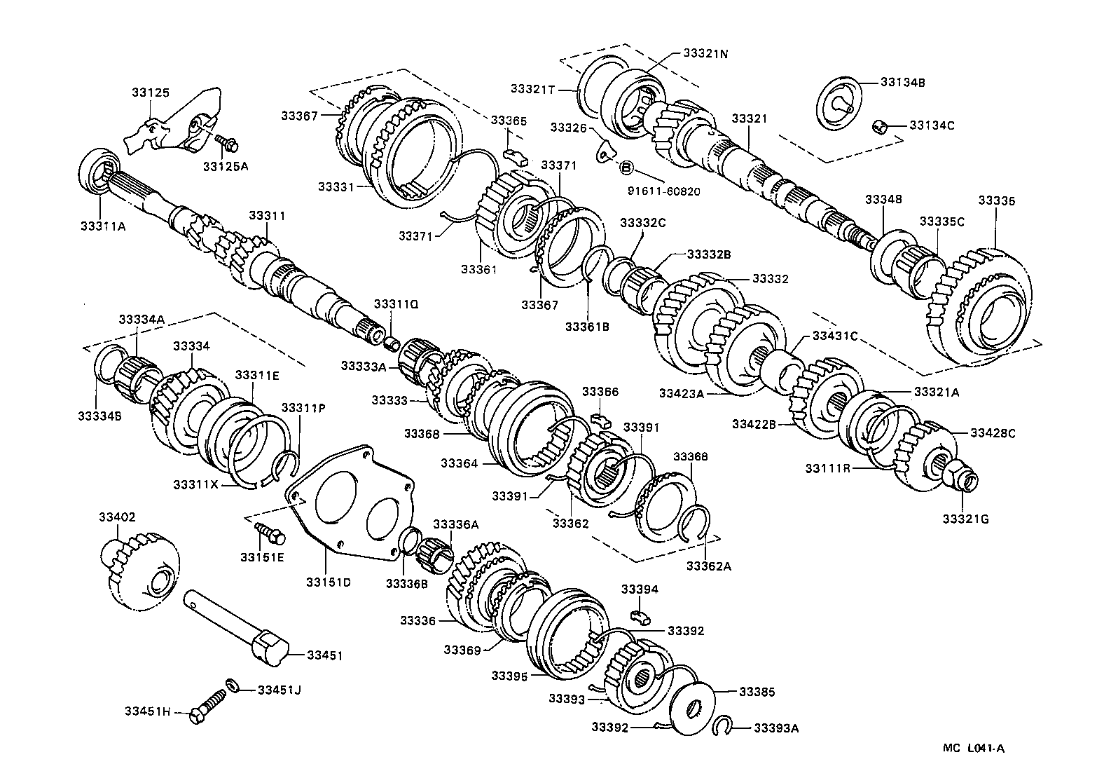  CAMRY |  TRANSMISSION GEAR MTM