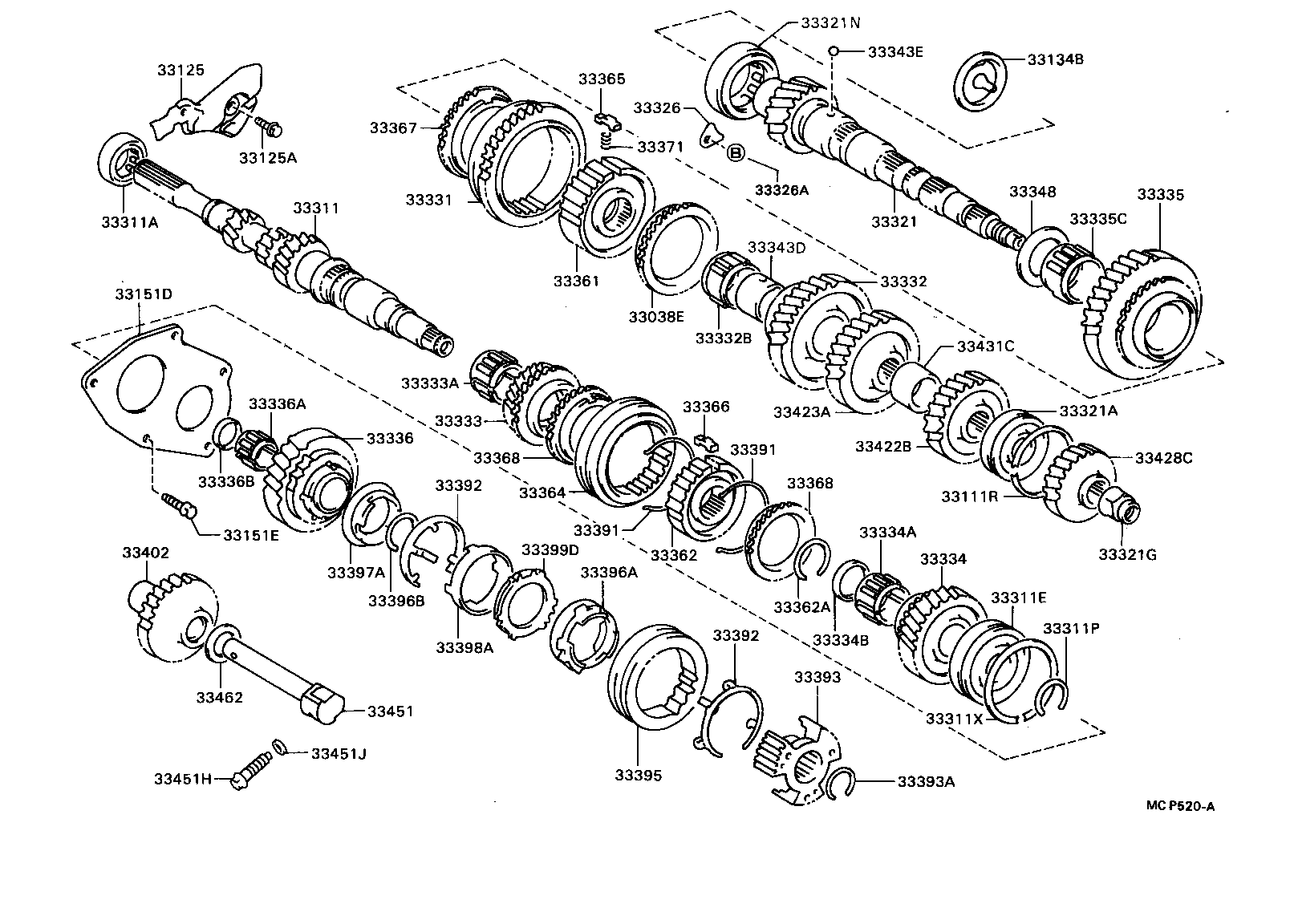  CELICA |  TRANSMISSION GEAR MTM