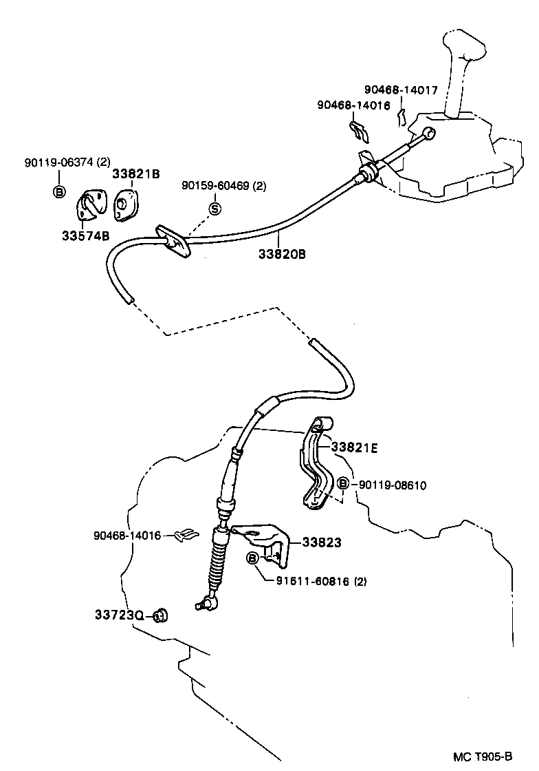  CAMRY JPP |  SHIFT LEVER RETAINER