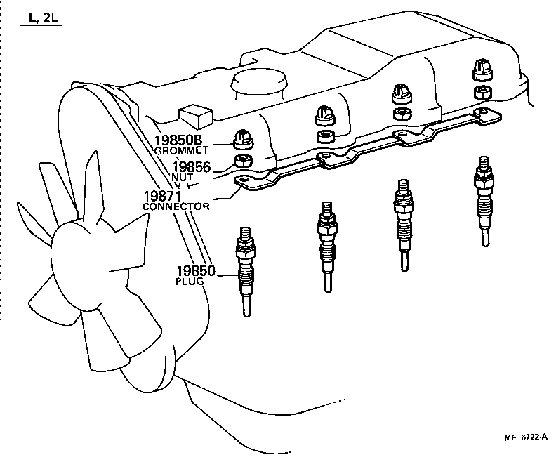  TOYOACE |  IGNITION COIL SPARK PLUG