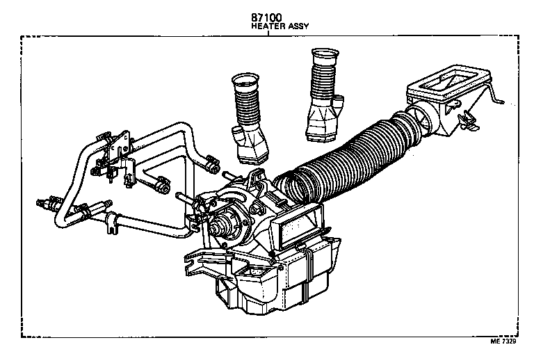  HILUX |  HEATING AIR CONDITIONING SET