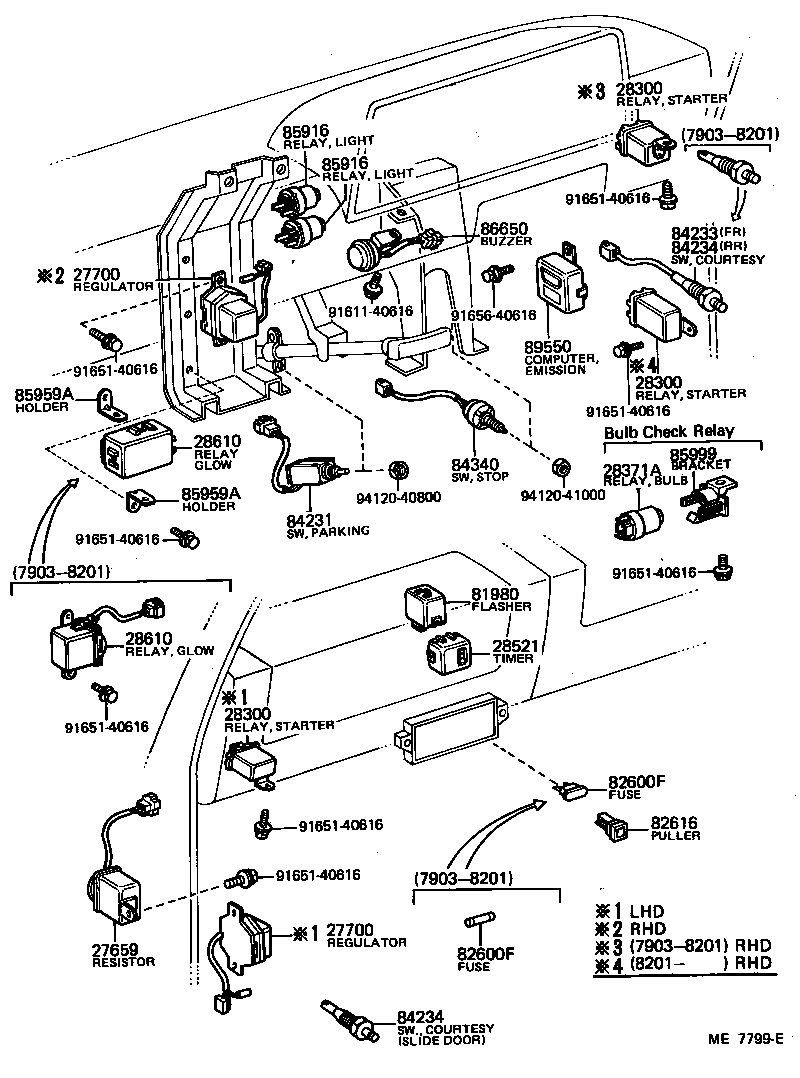  TOYOACE |  SWITCH RELAY COMPUTER