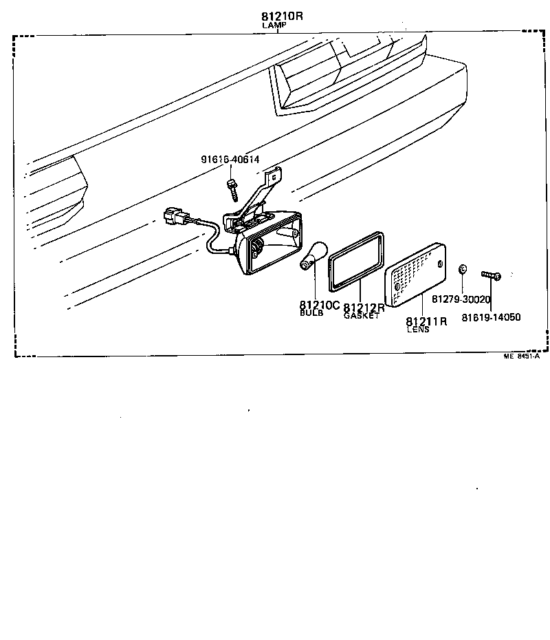  CARINA |  REAR FOG LAMP