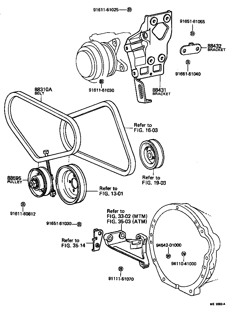  STARLET |  HEATING AIR CONDITIONING COMPRESSOR