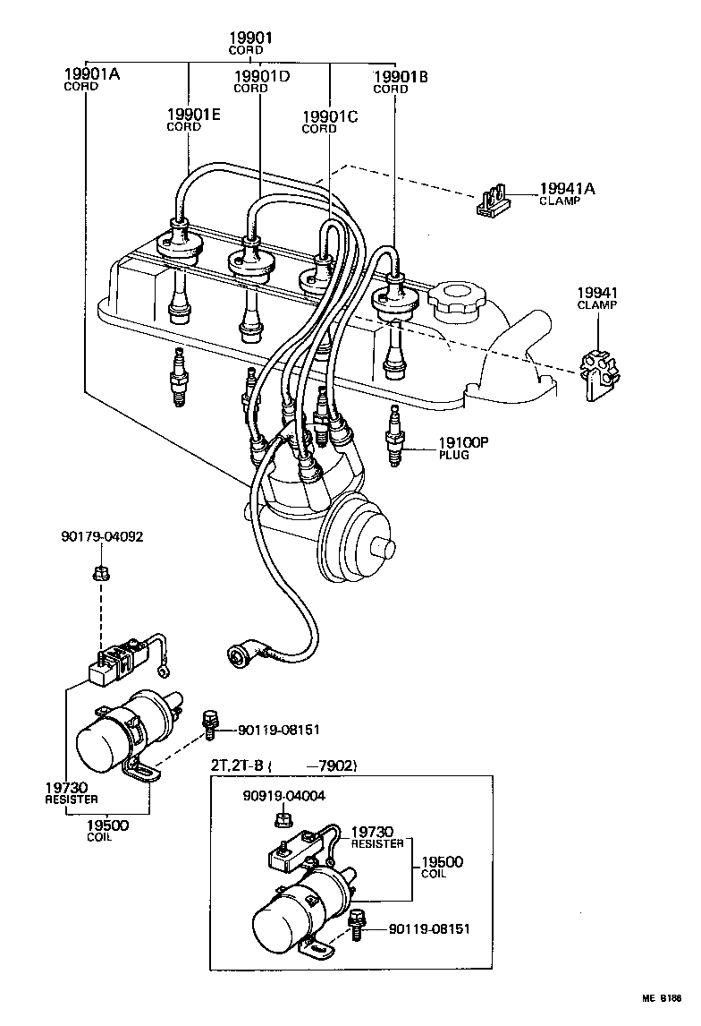  CARINA |  IGNITION COIL SPARK PLUG
