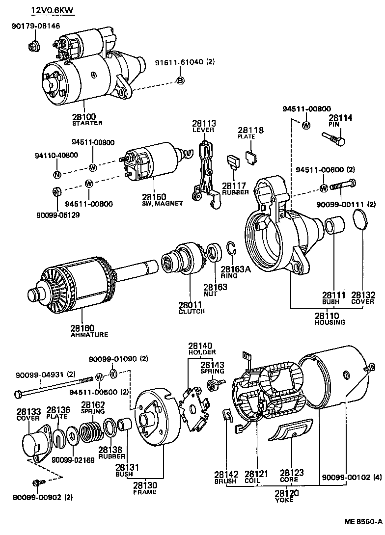  TERCEL |  STARTER