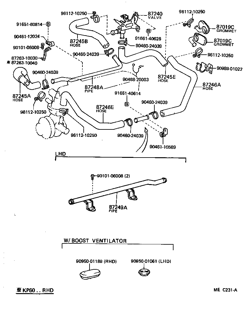 STARLET |  HEATING AIR CONDITIONING WATER PIPING