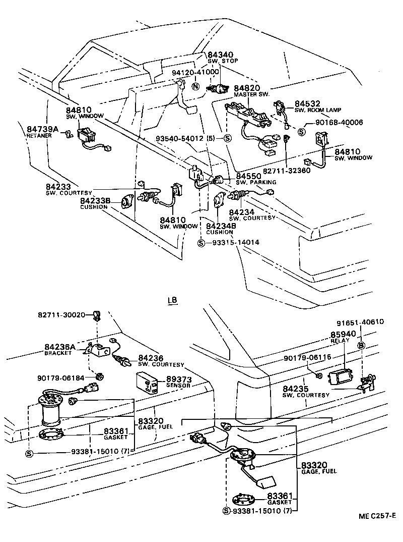  CAMRY |  SWITCH RELAY COMPUTER