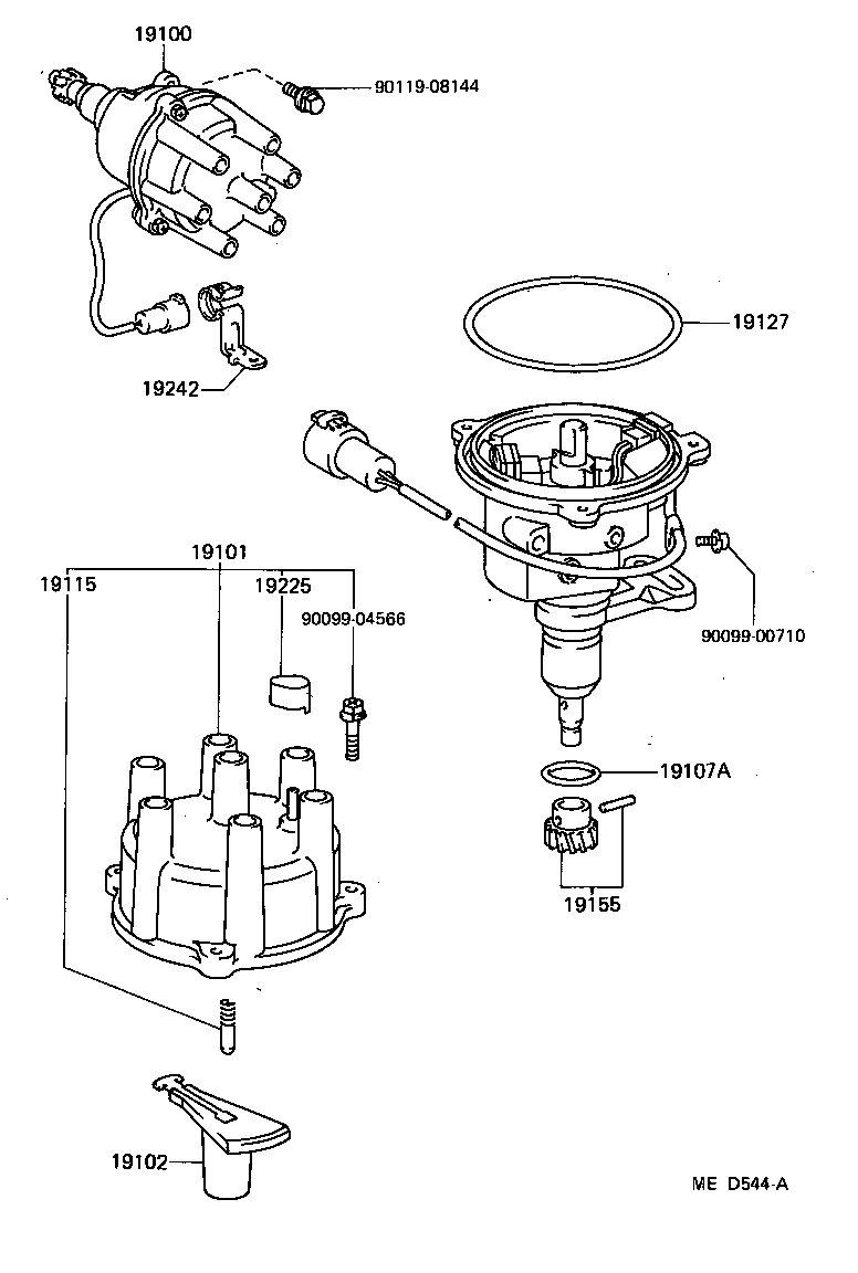  CELICA |  DISTRIBUTOR