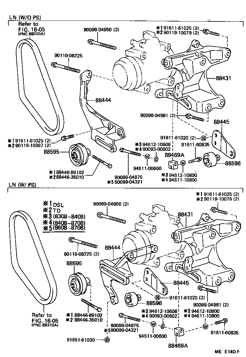  4 RUNNER TRUCK |  HEATING AIR CONDITIONING COMPRESSOR
