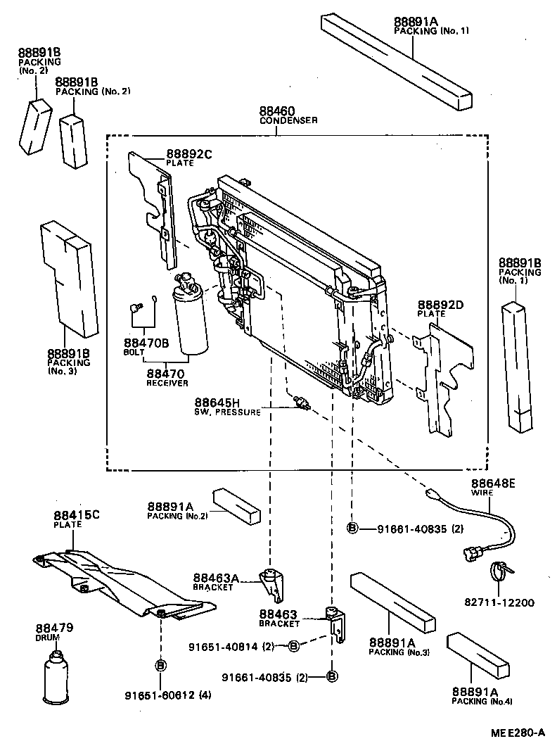  MODEL F |  HEATING AIR CONDITIONING COOLER PIPING
