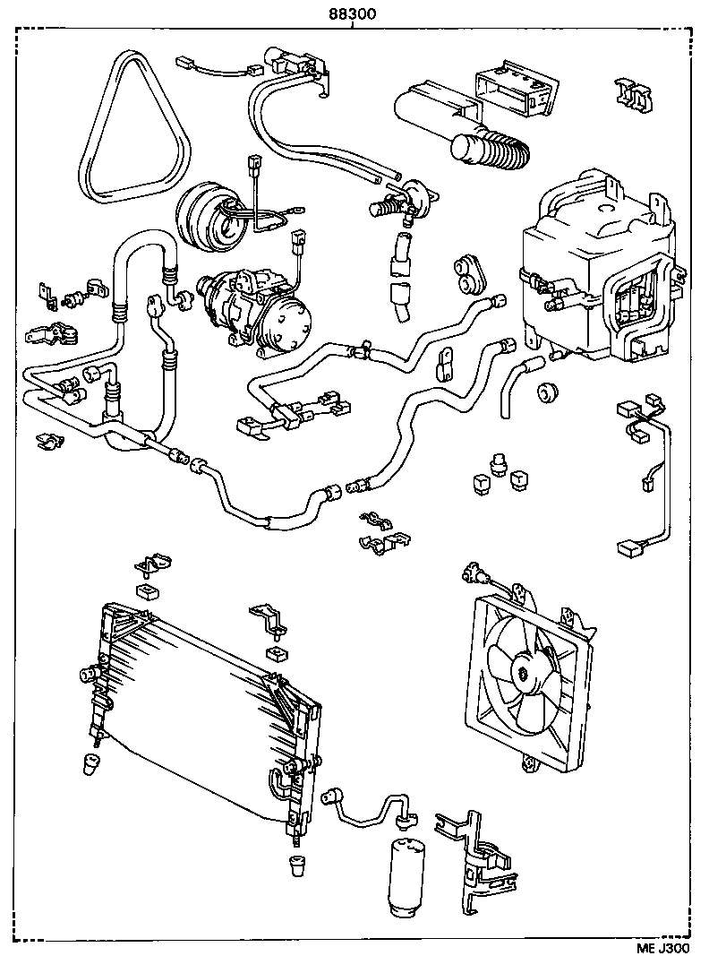  CAMRY |  HEATING AIR CONDITIONING SET