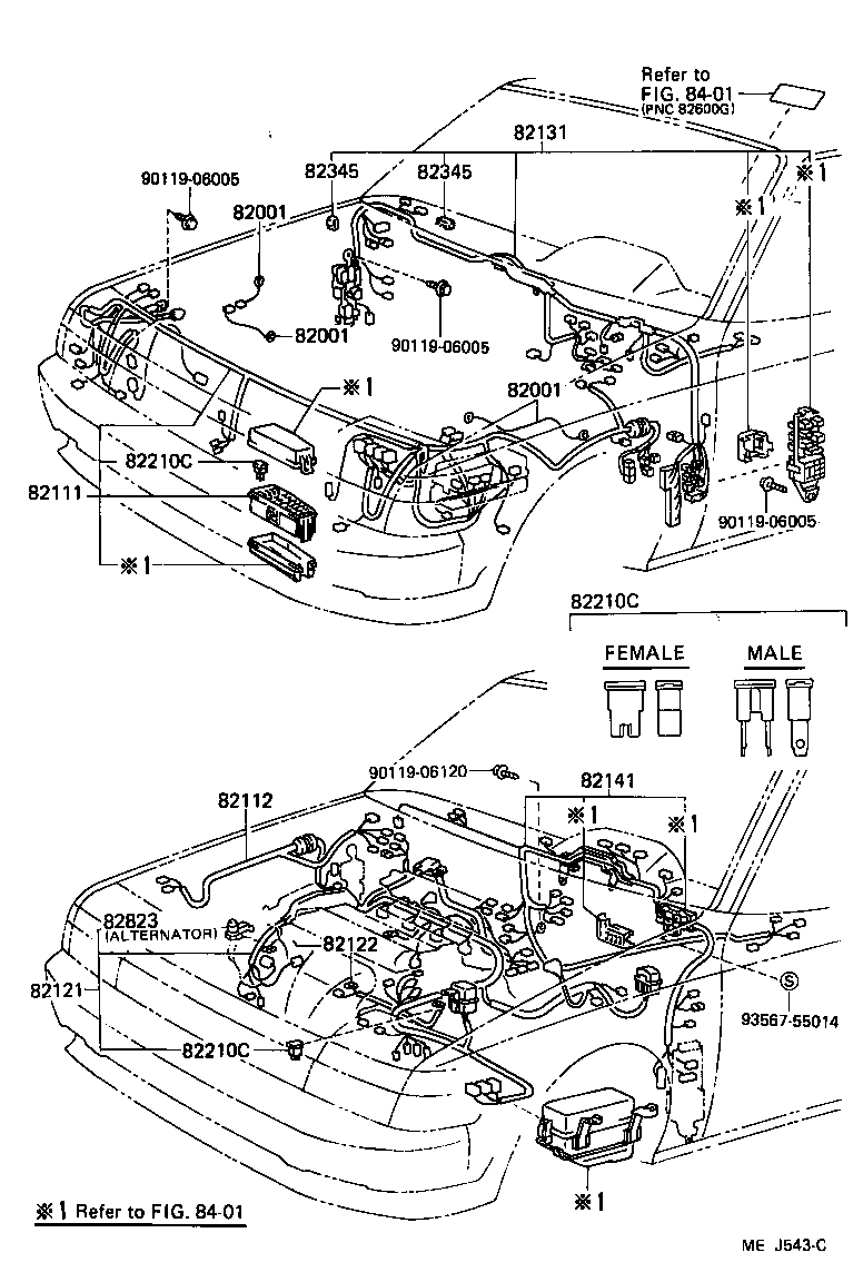 CELICA |  WIRING CLAMP