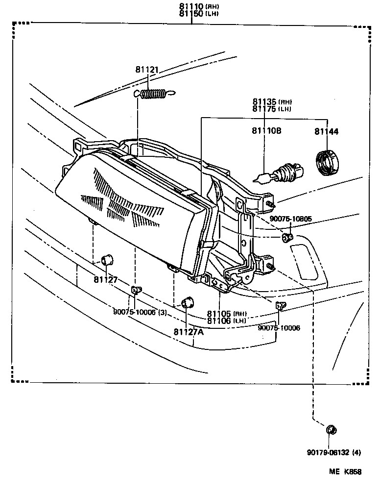  CAMRY JPP |  HEADLAMP