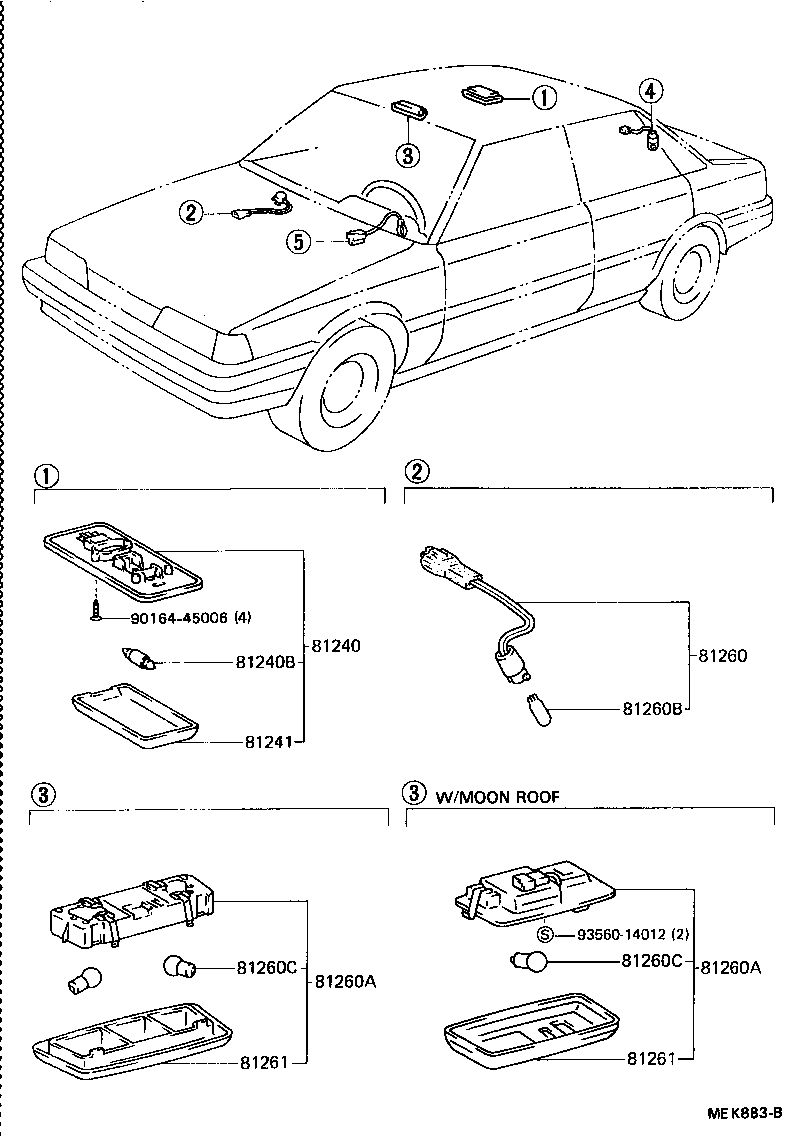  CAMRY |  INTERIOR LAMP