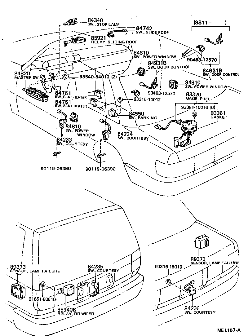 CAMRY |  SWITCH RELAY COMPUTER