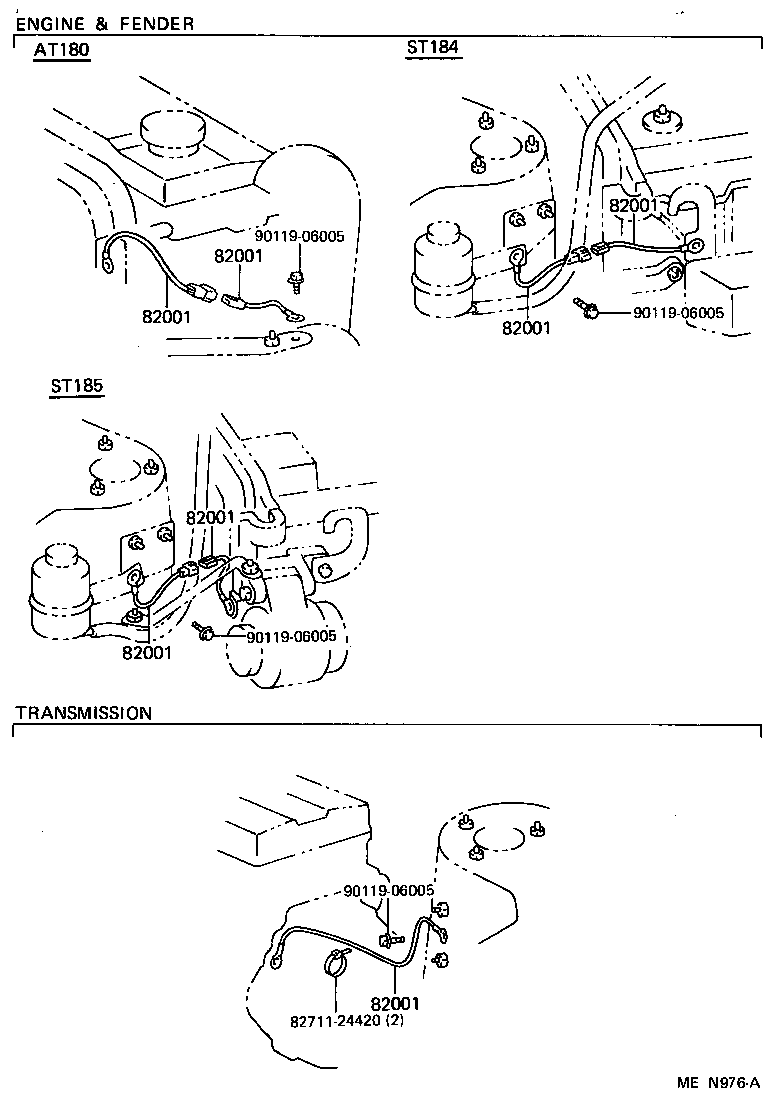  CELICA |  WIRING CLAMP