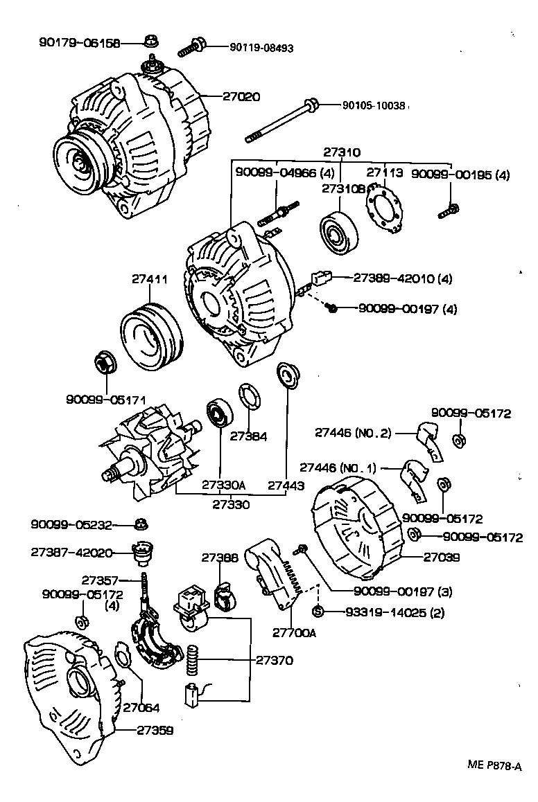  COASTER |  ALTERNATOR