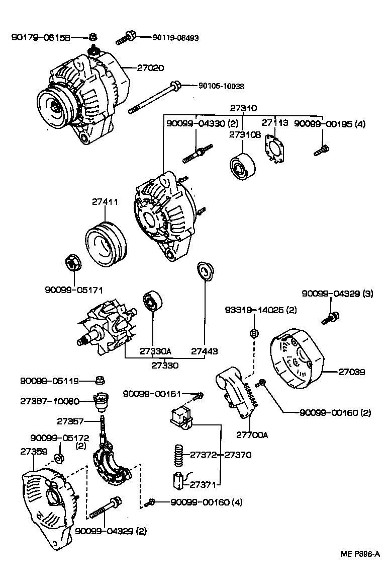  COASTER |  ALTERNATOR