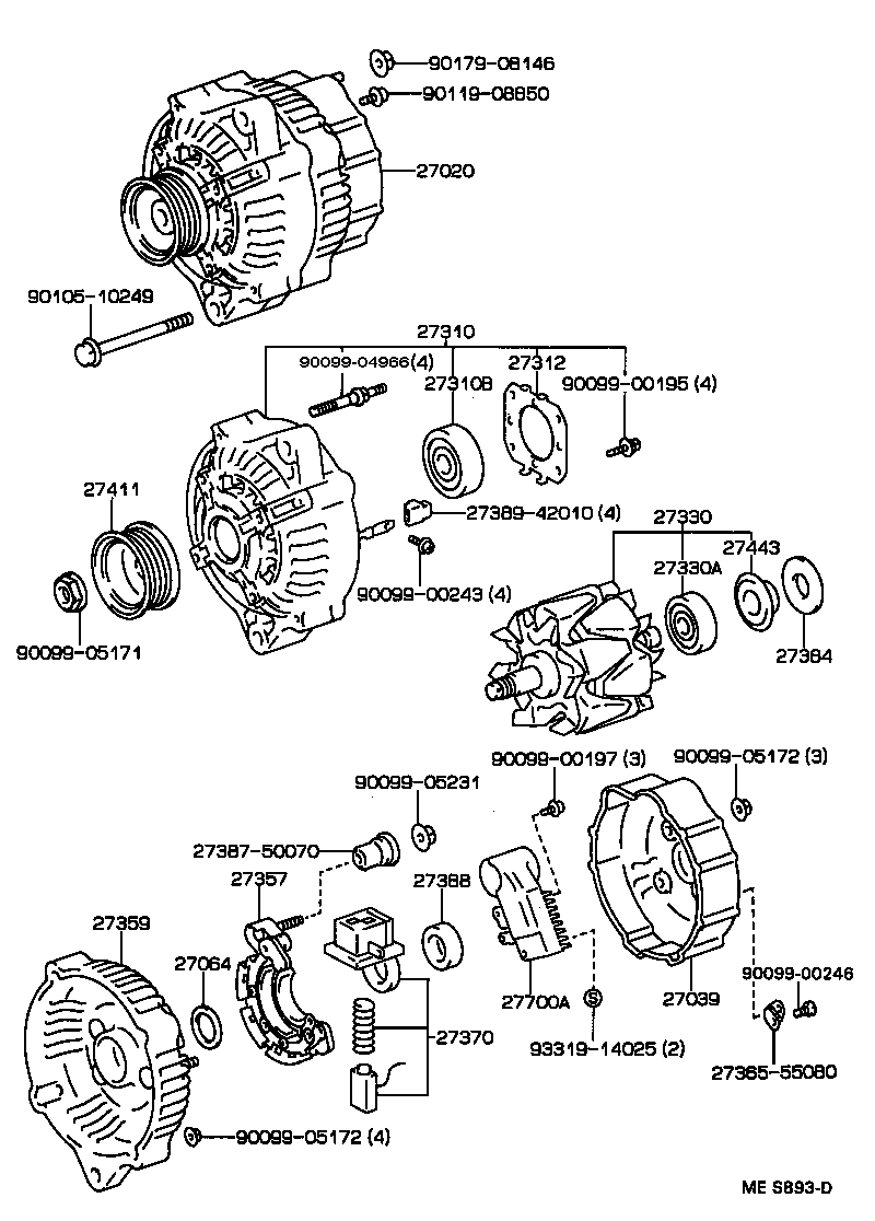  MR2 |  ALTERNATOR