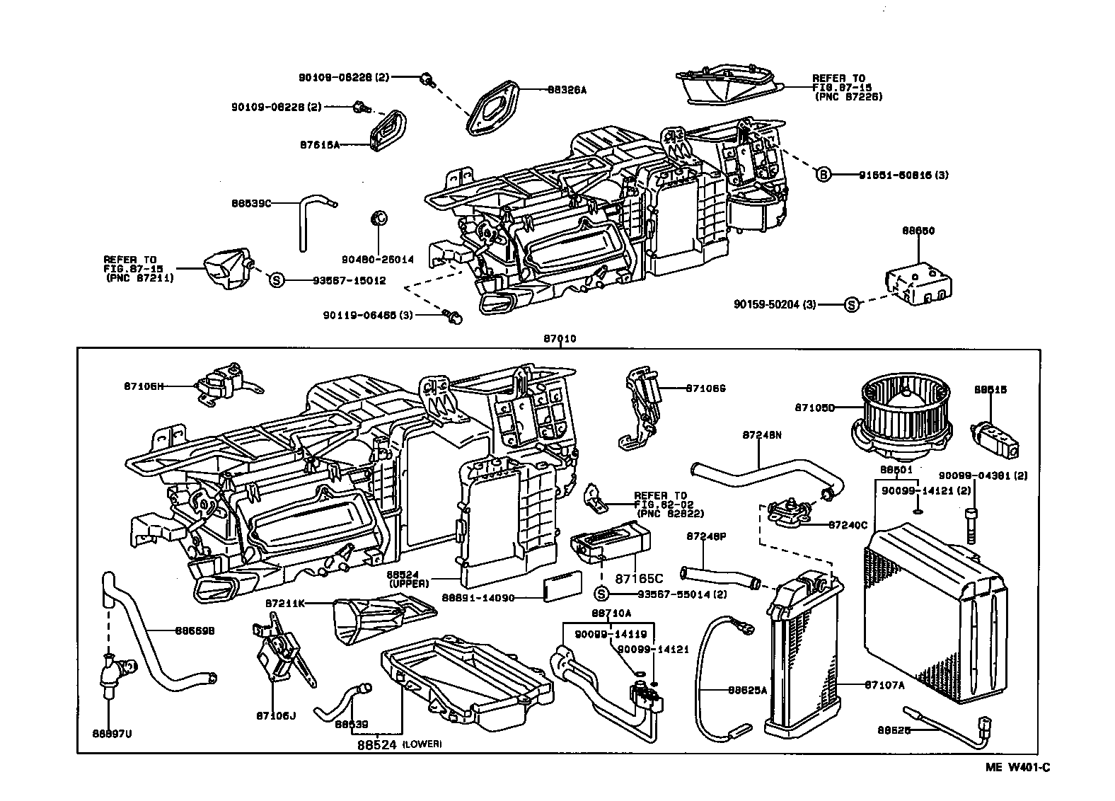  SUPRA |  HEATING AIR CONDITIONING COOLER UNIT