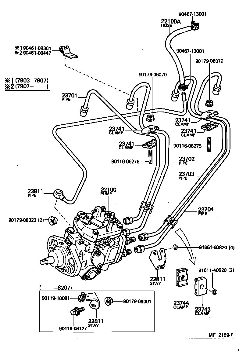  TOYOACE |  INJECTION PUMP ASSEMBLY