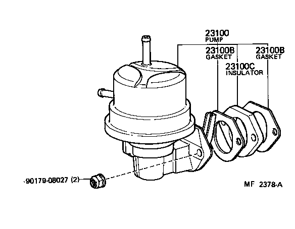  LITEACE |  FUEL PUMP PIPE