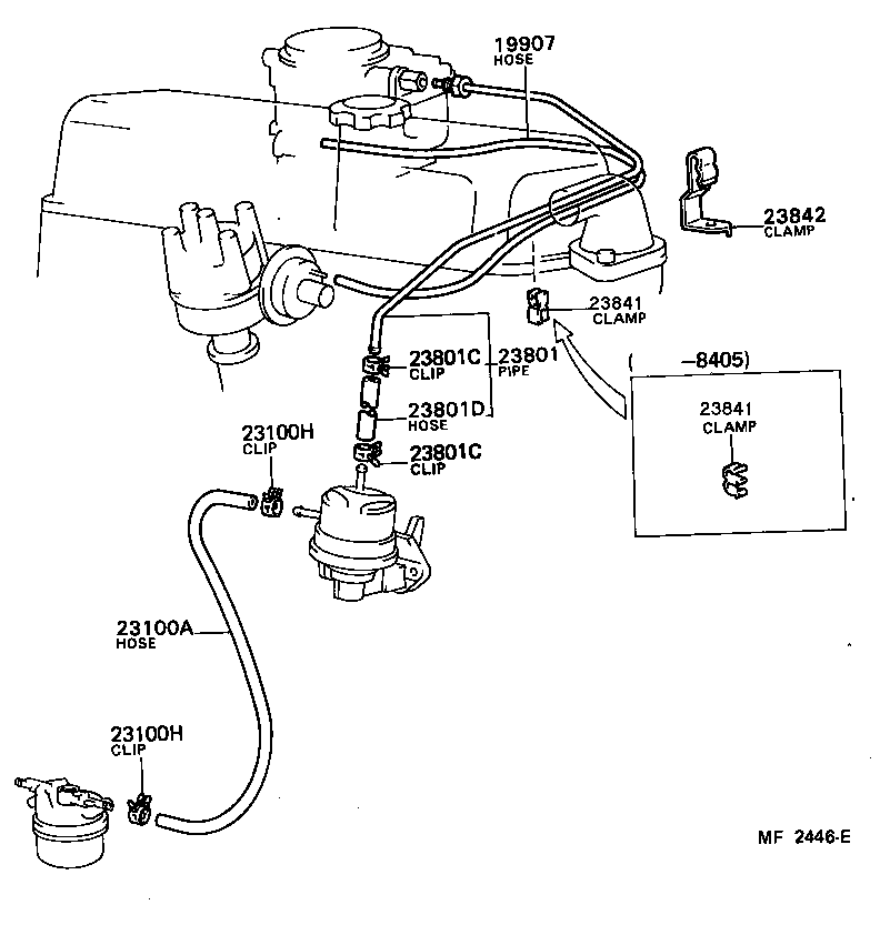  STARLET |  FUEL PIPE CLAMP