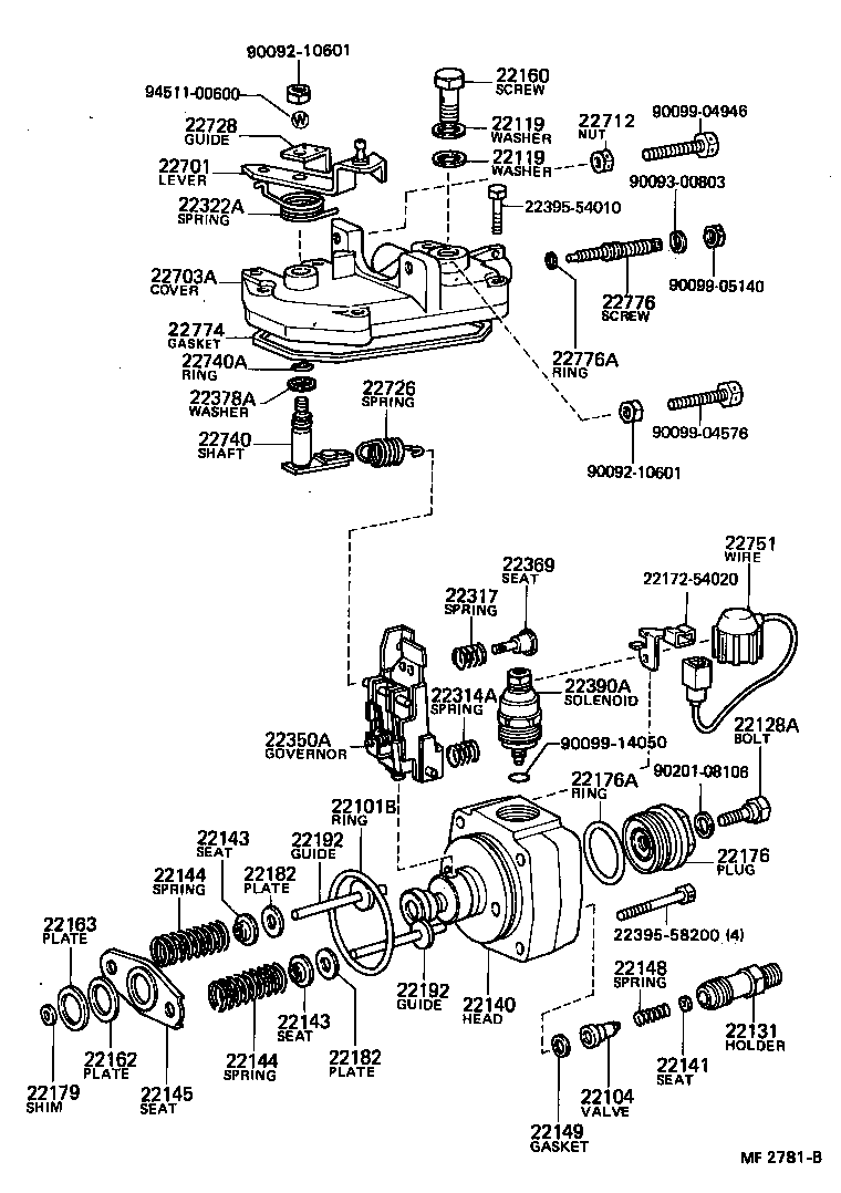  BLIZZARD |  INJECTION PUMP BODY