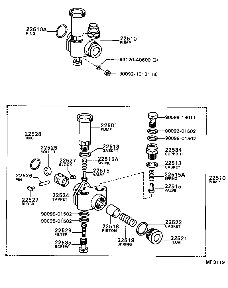  DYNA |  FUEL FEED PUMP