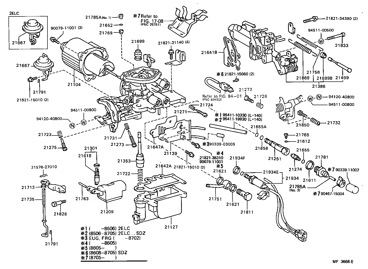  STARLET |  CARBURETOR