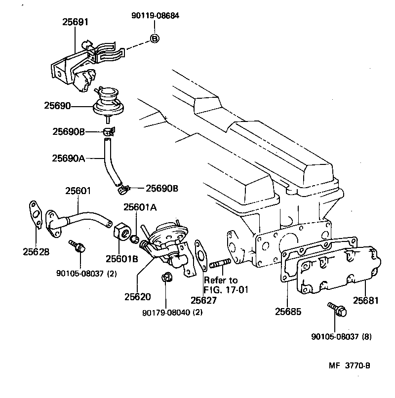  SUPRA |  EXHAUST GAS RECIRCULATION SYSTEM