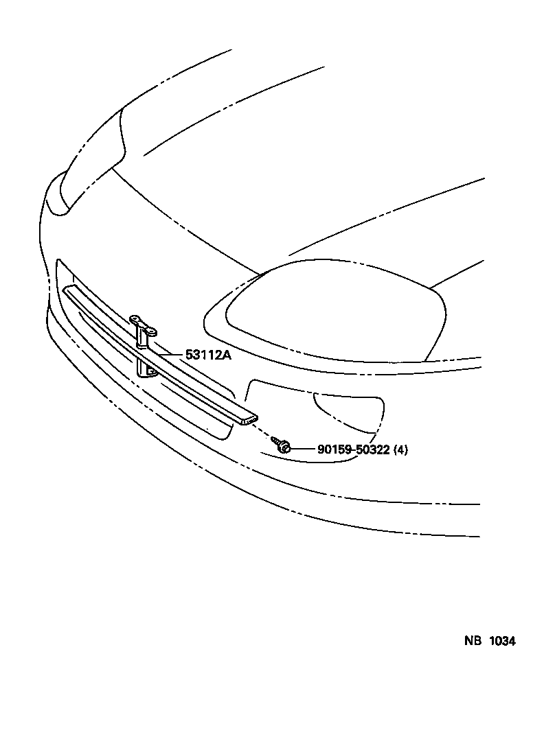  SUPRA |  RADIATOR GRILLE