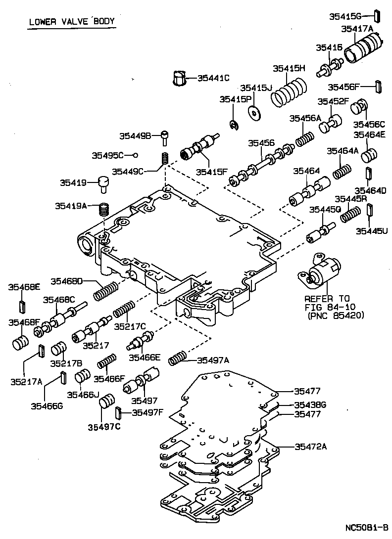  CAMRY |  VALVE BODY OIL STRAINER ATM